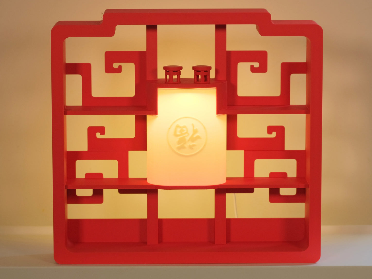 Chinese Smiski Lamp Display Shelf - V1