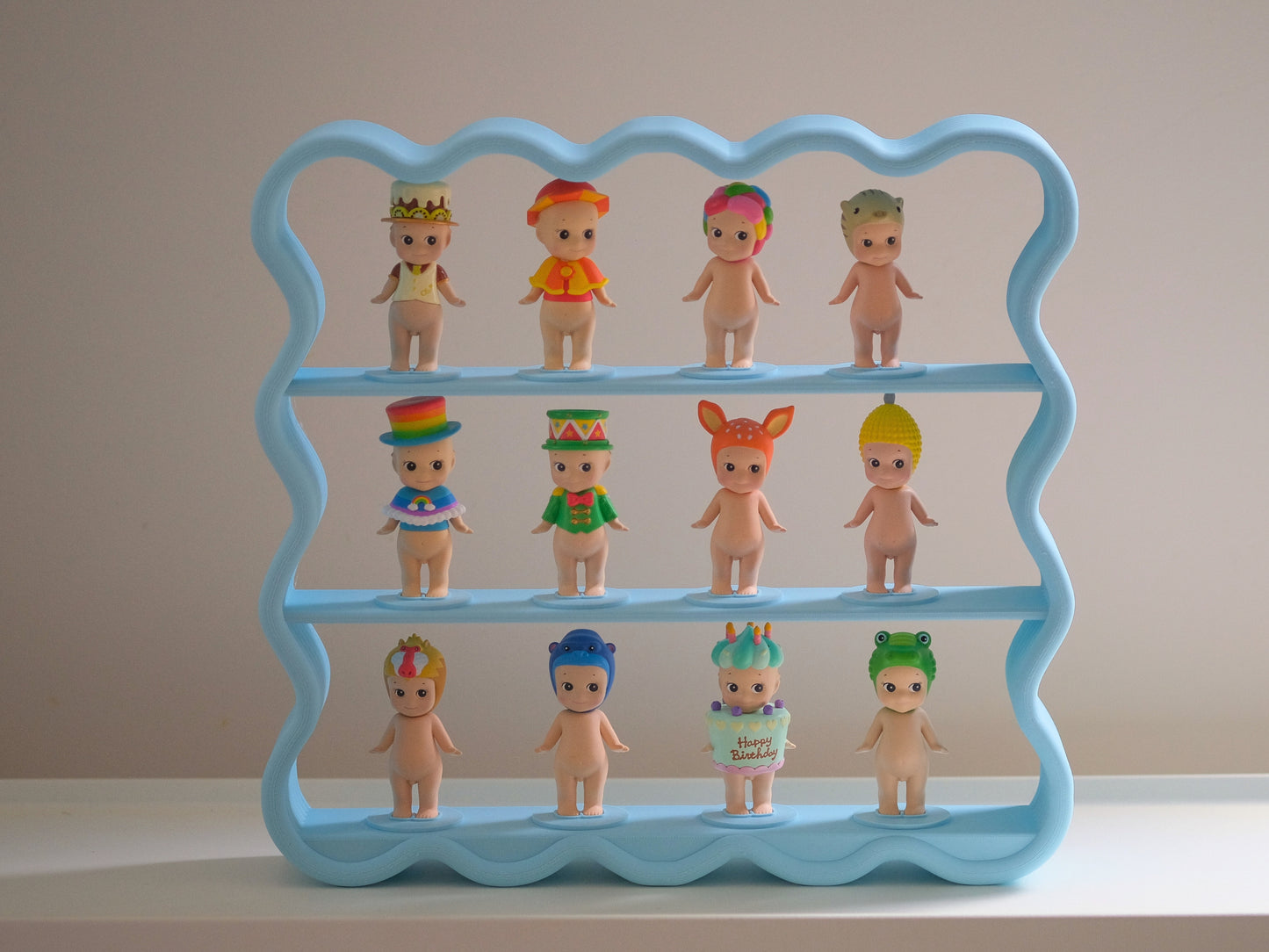 Wavy Sonny Angel Display Shelf - Blue
