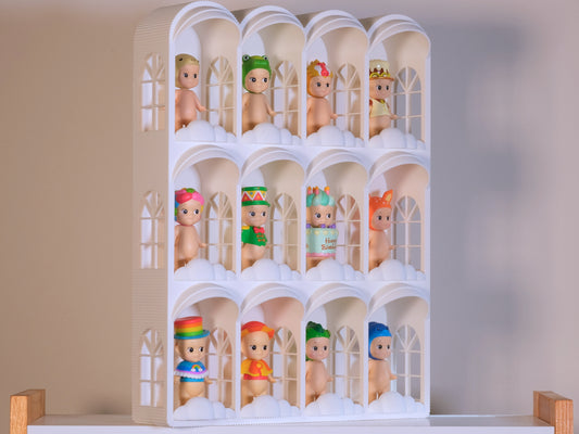 Large Sonny Angel Hotel Display Case - Fits 12 figures