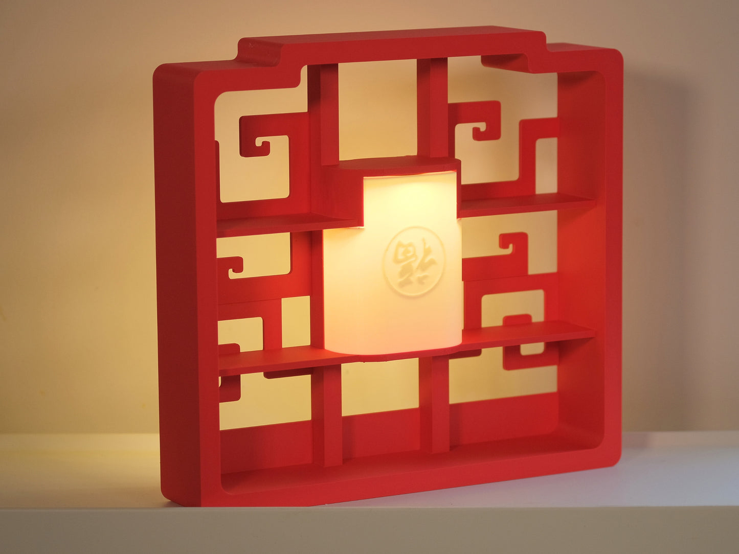 Chinese Smiski Lamp Display Shelf - V1