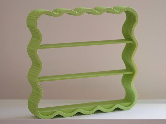 Wavy Sonny Angel Display Shelf - Matcha