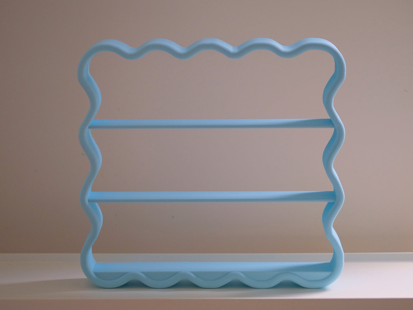 Wavy Sonny Angel Display Shelf - Blue