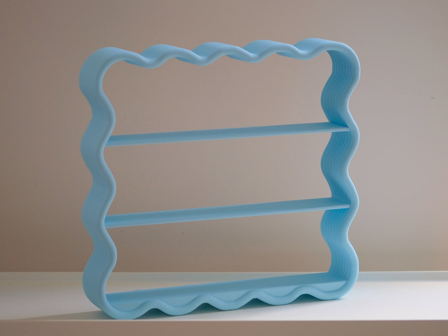 Wavy Sonny Angel Display Shelf - Blue