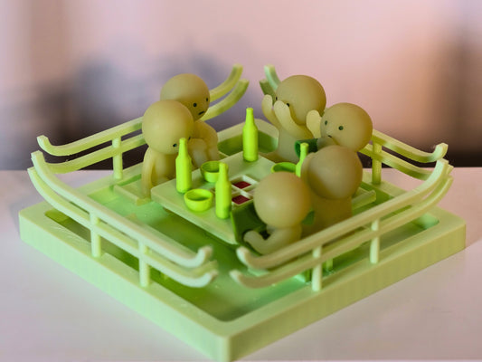 Smiski Hot Pot Display