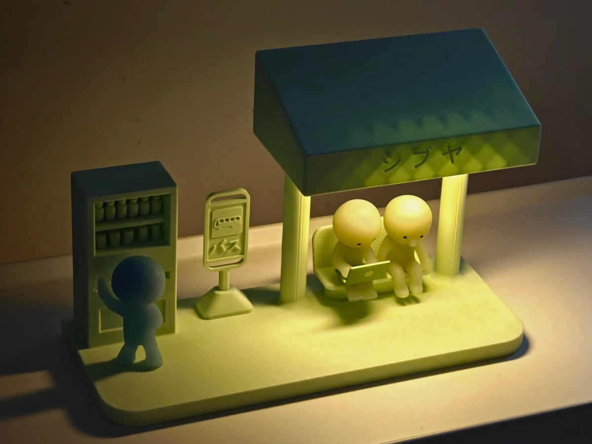 Smiski Bus Stop Night Light