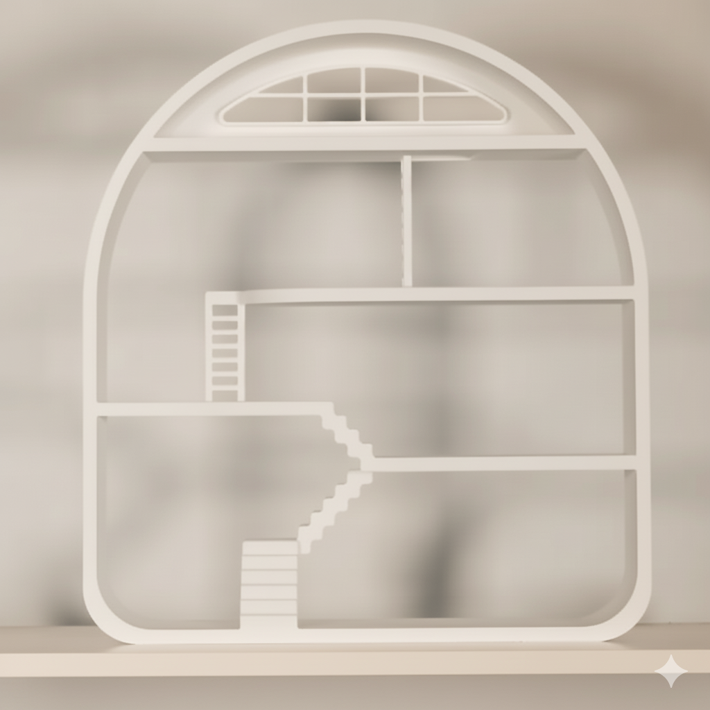 Large Smiski House White